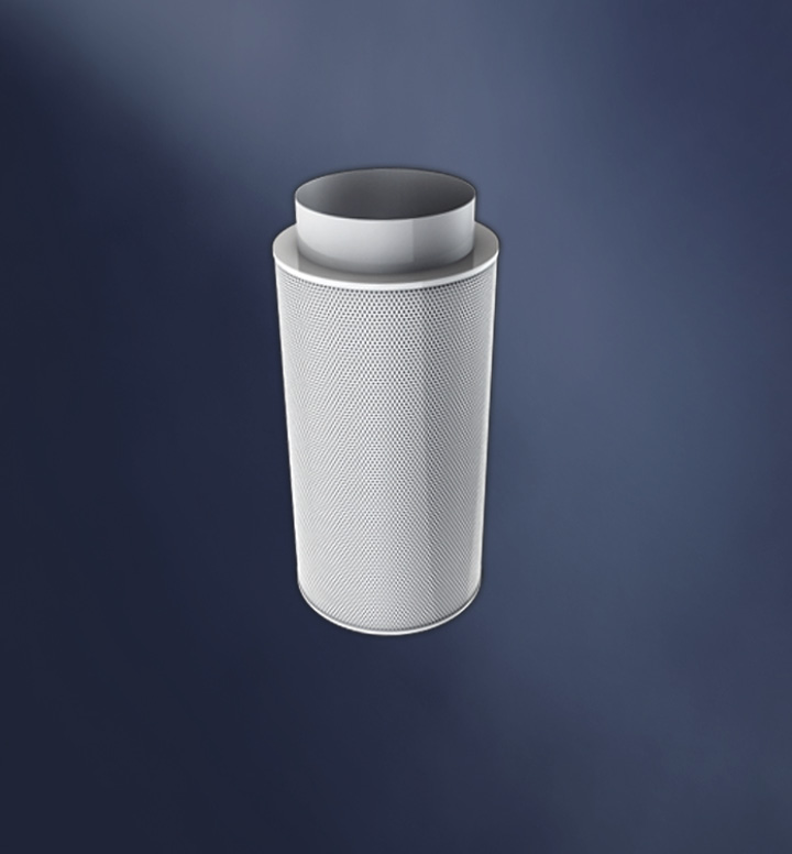Temperzone DDF-FD - Drum Displacement Diffuser 1 Temperzone DDF-FD - Drum Displacement Diffuser - TZ-TEMPERZONEDDFFDDRUMDISPLACEMENTDIF front view | NZ Depot