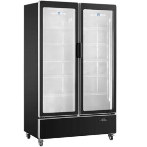 Buy Double Glass Door Display Fridge LC-1200FXC Online - Commercial Fridges - 1 - NZ Depot Delivery