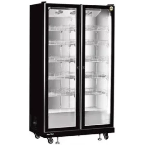 Buy Double Glass Door Wine Fridge LC-1100 Online - Commercial Fridges - 1 - NZ Depot Delivery