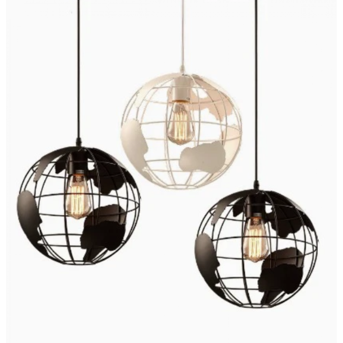Earth Pendant Lights In Brown / Black Metal - Ceiling Light - Home Decor - 2 - NZ DEPOT Bathroom Buy Earth Pendant Lights In Brown / Black Metal Online - Home Decor - - 2 - NZ Depot Delivery