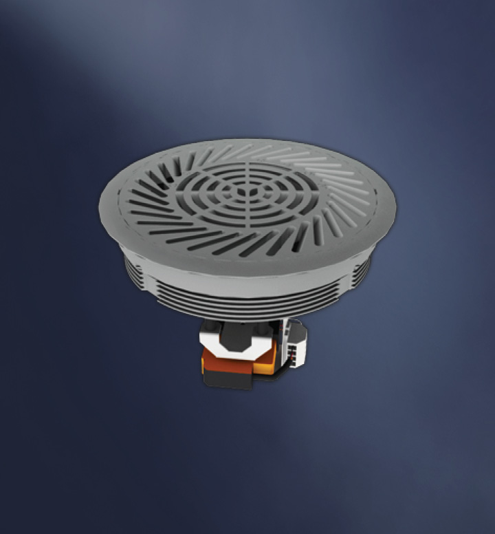 Temperzone ISF-AD Inclined Floor Swirl Diffuser 1 Temperzone ISF-AD Inclined Floor Swirl Diffuser - TZ-TEMPERZONEISFADINCLINEDFLOORSWIRLD front view | NZ Depot