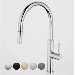 Buy Kitchen Sink Mixer - CAROMA Liano II Pull Out Sink Mixer - Chrome Online - Taps - Kitchen Mixer - 1 - NZ Depot Delivery