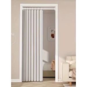 Buy Magnetic Folding Accordion Door Curtain Wardrobe Curtain Room Divider Online - Home Decor -  - 1 - NZ Depot Delivery