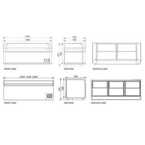 Buy Modular Supermarket Island Freezer CQG-21L Online - Commercial Freezers - 2 - NZ Depot Delivery