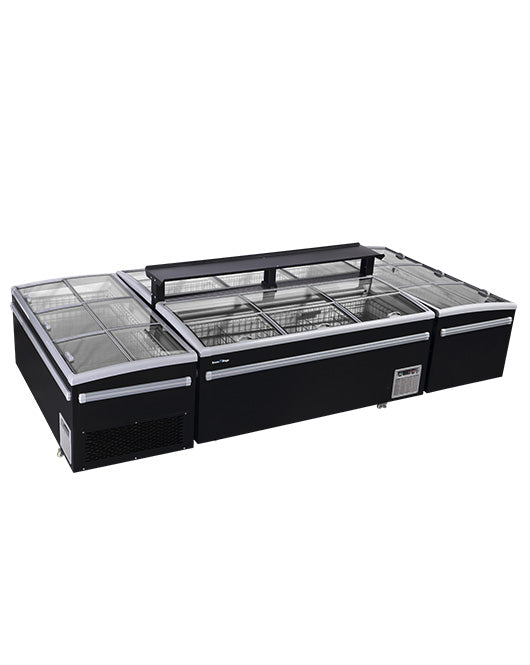 Modular Supermarket Island Freezer CQZ-15L | Commercial Refrigeration | Snow Village 1 Buy Modular Supermarket Island Freezer CQZ-15L Online - Commercial Freezers - 1 - NZ Depot Delivery