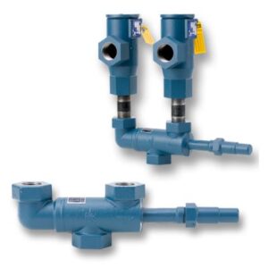 Buy Parker Pressure Relief Manifold 3 Way1/2" Inlet And Outlet 107107 Front View