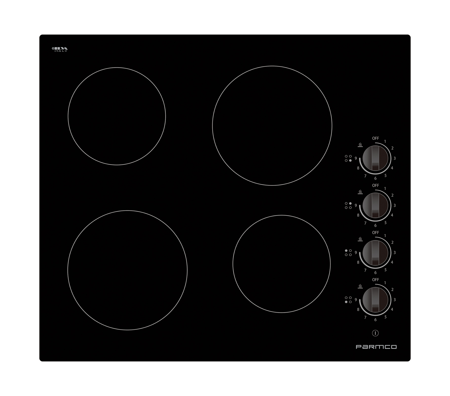 Parmco Cooktop series1 600mm black ceramic 4 burner 1 Buy Parmco Cooktop series1 600mm black ceramic 4 burner Online - - 1 - NZ Depot Kitchen