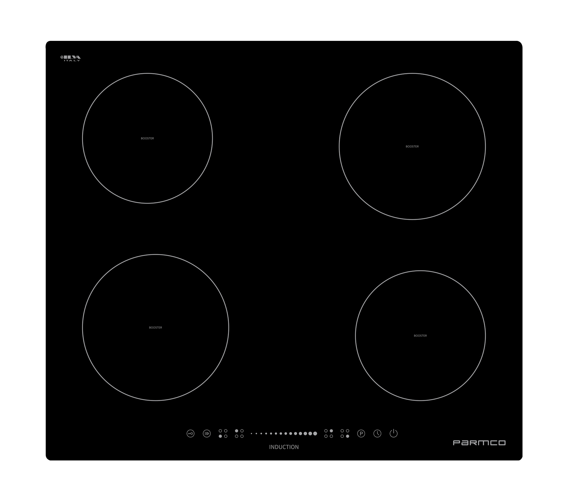 Parmco Cooktop series3 600mm black induction 4 burner 1 Buy Parmco Cooktop series3 600mm black induction 4 burner Online - - 1 - NZ Depot Kitchen