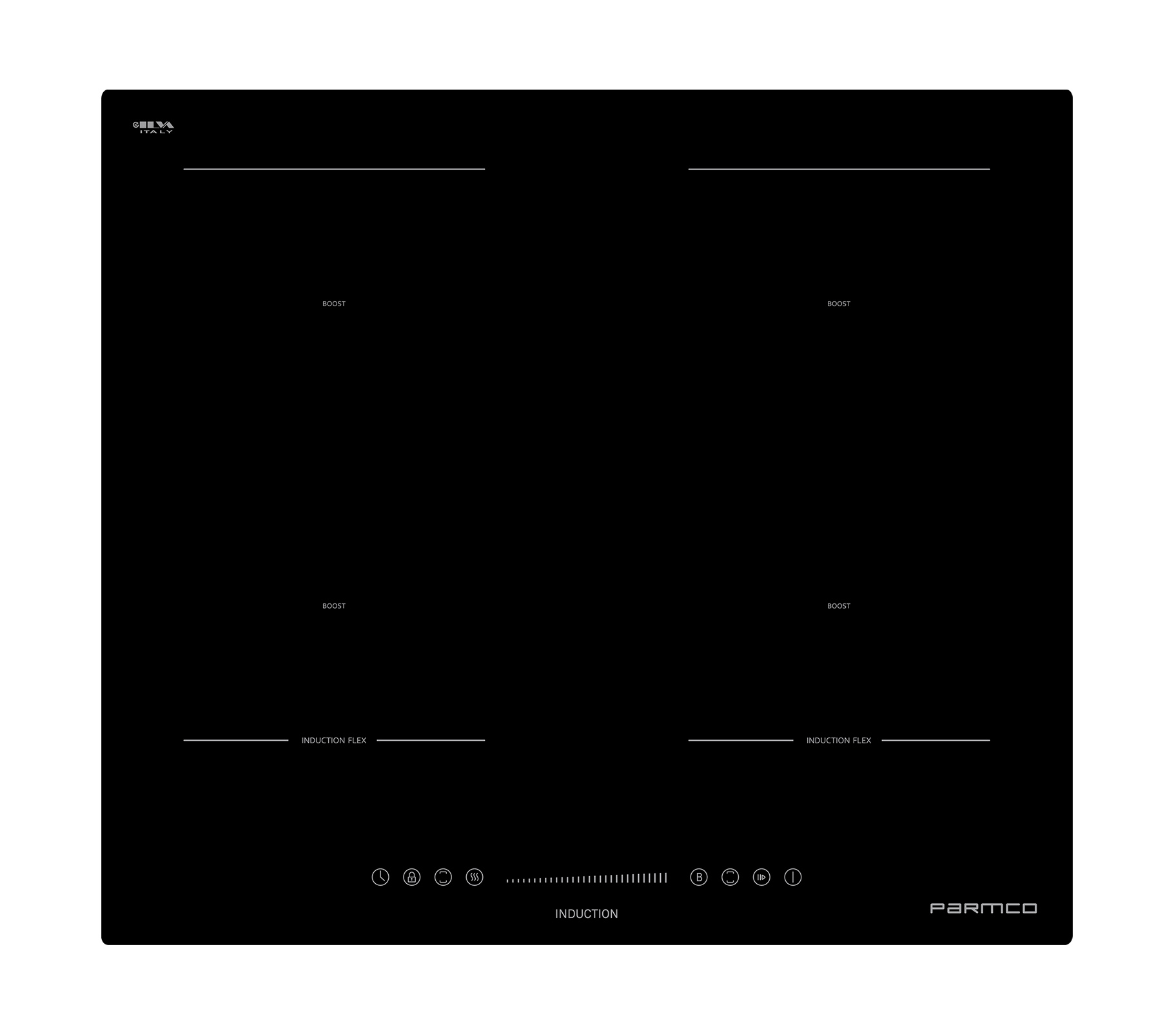 Parmco Cooktop series3 600mm black induction zoneless 4 burner 1 Buy Parmco Cooktop series3 600mm black induction zoneless 4 burner Online - - 1 - NZ Depot Kitchen