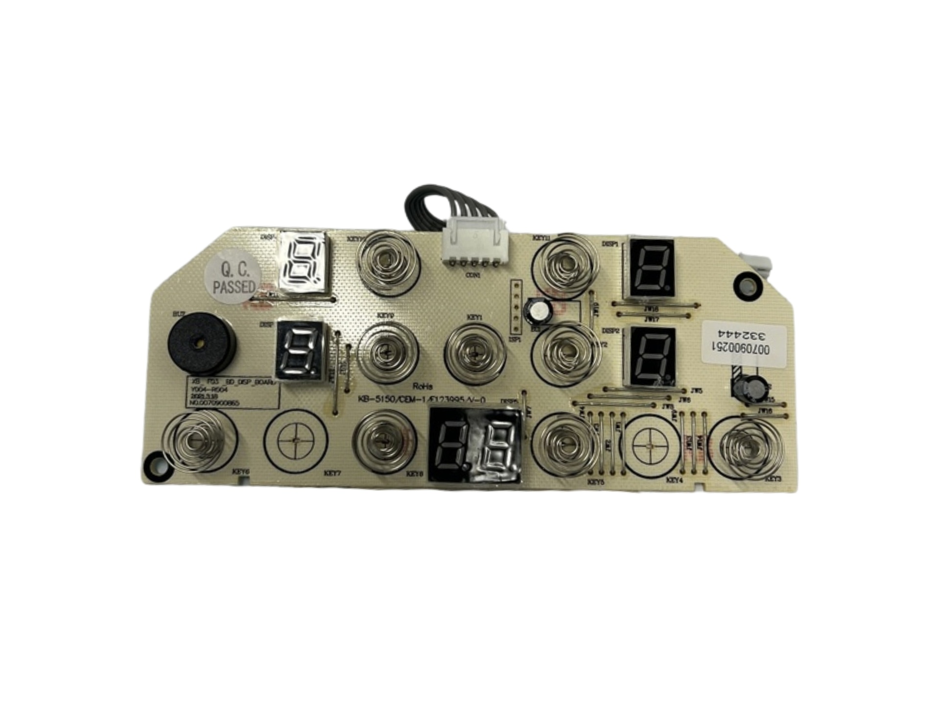 Parmco Display pcb (cooktop) 1 Buy Parmco Display pcb (cooktop) Online - Parts - 1 - NZ Depot Kitchen