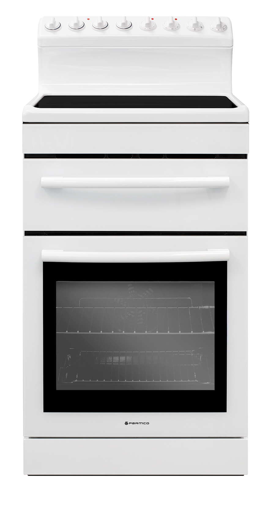 Parmco Freestanding stove 54cm white ceramic 1 Buy Parmco Freestanding stove 54cm white ceramic Online - - 1 - NZ Depot Kitchen