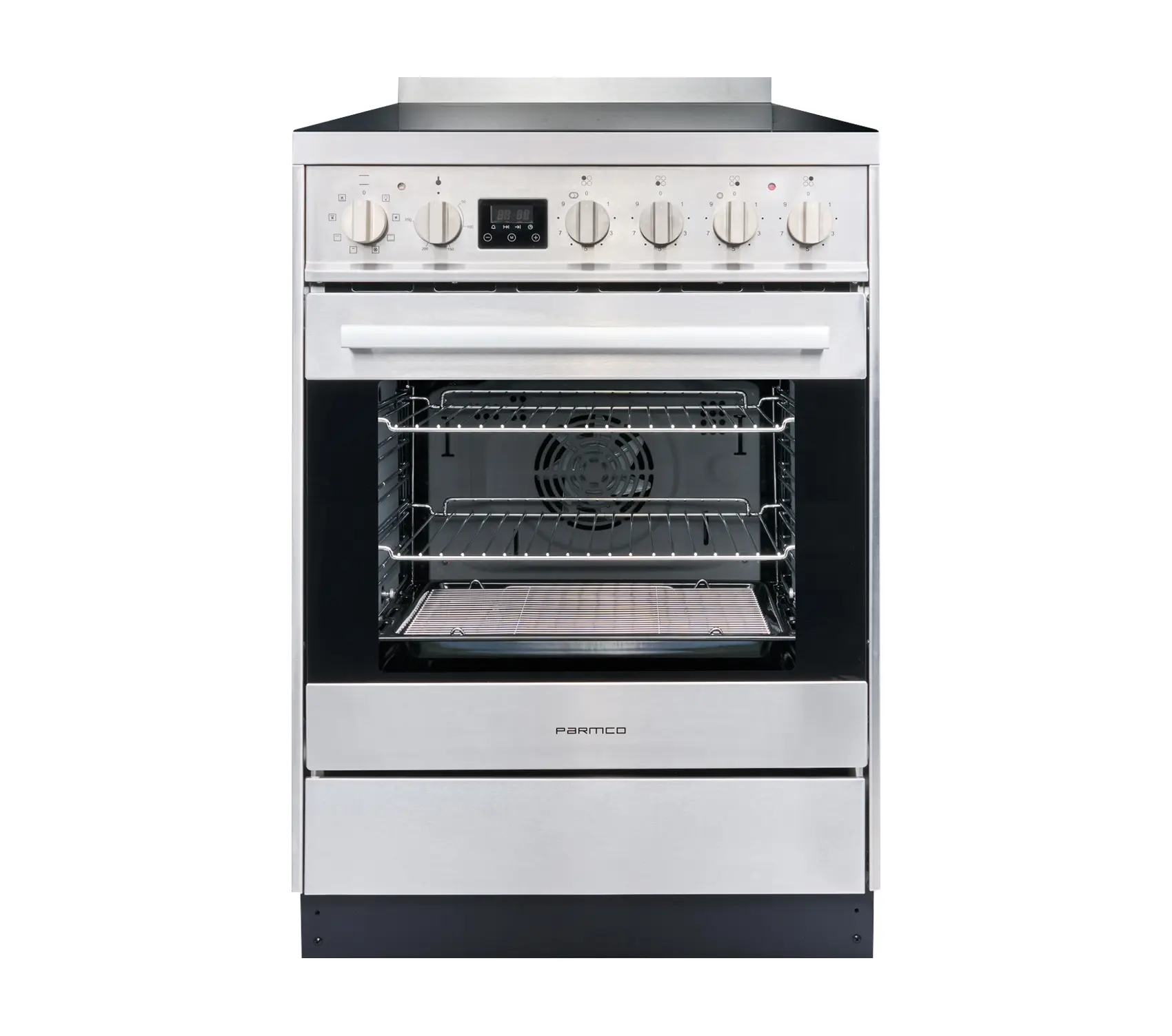 Parmco Freestanding stove 600mm stainless ceramic - FS600SC02 1 Buy Parmco Freestanding stove 600mm stainless ceramic - FS600SC02 Online - - 1 - NZ Depot Kitchen