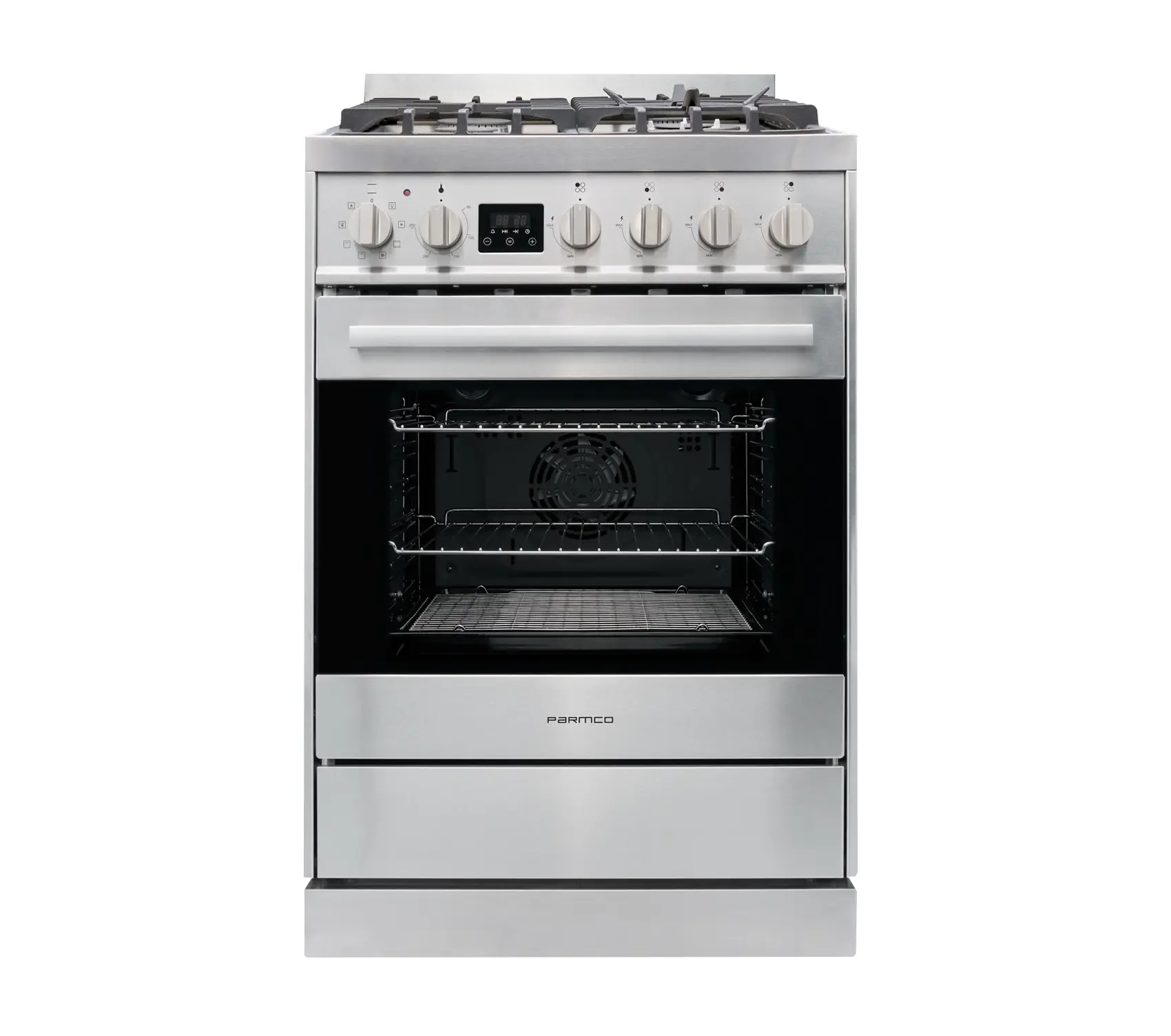 Parmco Freestanding stove 600mm stainless gas - FS600SG02 1 Buy Parmco Freestanding stove 600mm stainless gas - FS600SG02 Online - - 1 - NZ Depot Kitchen