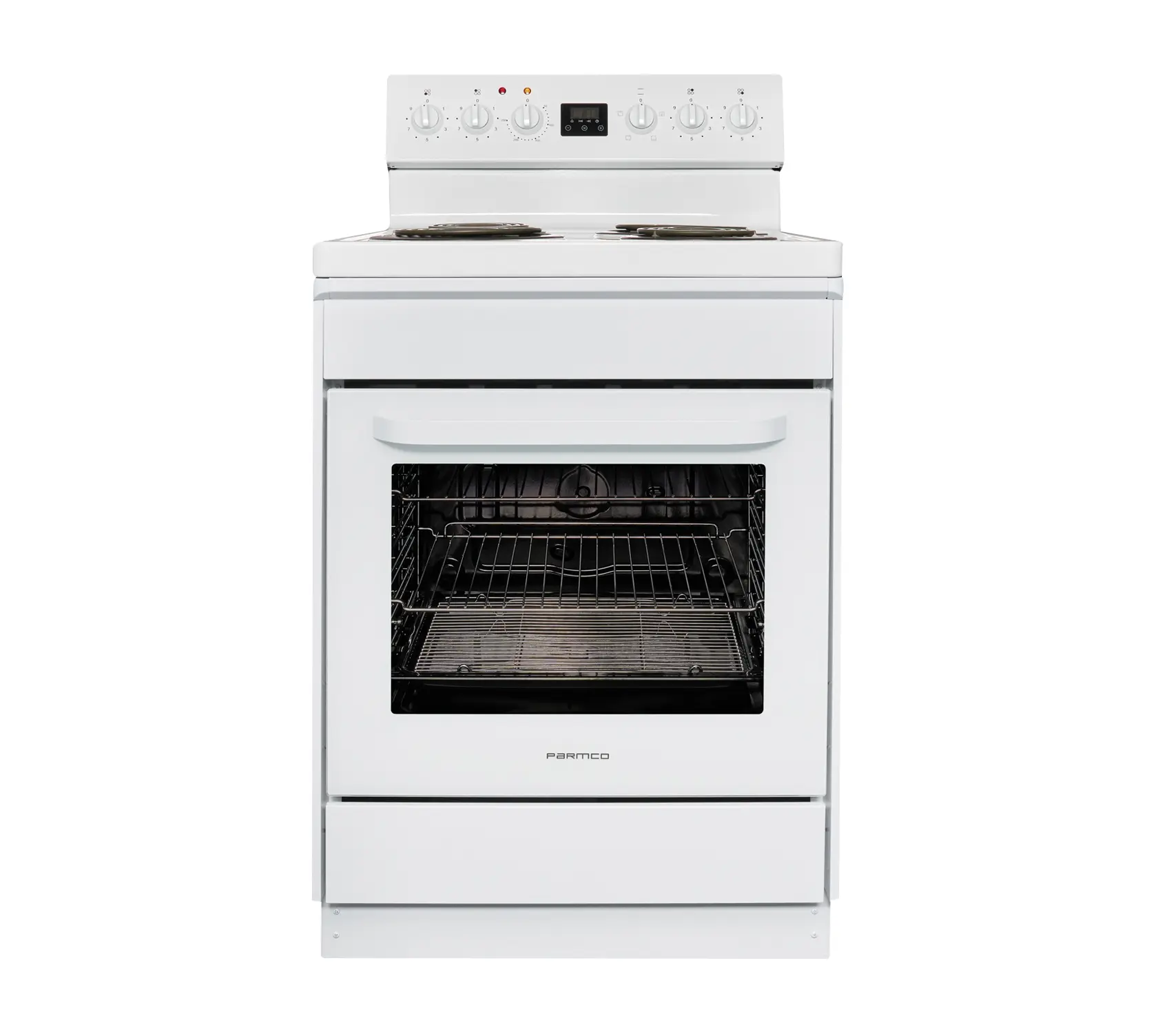 Parmco Freestanding stove 60cm white radiant 4function 1 Buy Parmco Freestanding stove 60cm white radiant 4function Online - - 1 - NZ Depot Kitchen