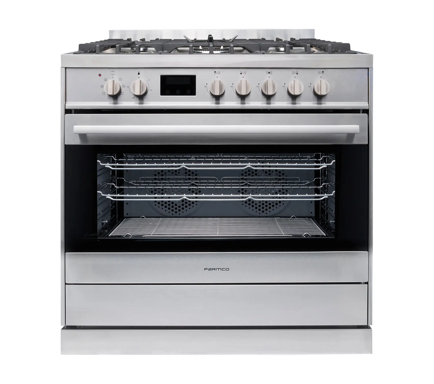 Parmco Freestanding stove 900mm stainless gas - FS900SG02 1 Buy Parmco Freestanding stove 900mm stainless gas - FS900SG02 Online - - 1 - NZ Depot Kitchen