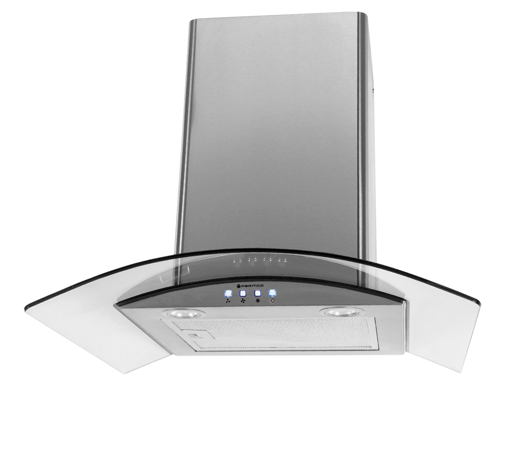 Parmco Rangehood curved glass 600mm stainless 1000m3h 1 Buy Parmco Rangehood curved glass 600mm stainless 1000m3h Online - - 1 - NZ Depot Kitchen