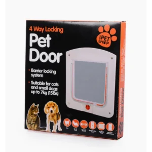 Buy Pet Safe Cat Dog Door Hole Control Free In and Out Two-Way Adjustment Online - Homeware Clearance Sale - - 1 - NZ Depot Delivery