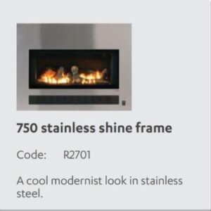 Rinnai R2701 - Fascia Flat Stainless RHFE750 | NZ Depot
