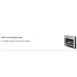 Rinnai R2702 - Fascia Rad Glass Silv RHFE750 | NZ Depot