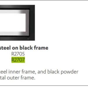 Rinnai R2707 - Fascia 1252 SS NZ | NZ Depot