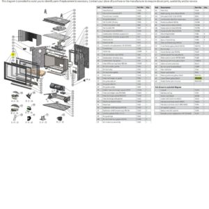Rinnai R3600GL - Fascia RDV36 Black | NZ Depot