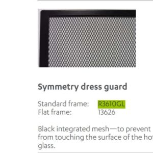 Rinnai R3610GL - Dressguard Mesh RDV36 Black | NZ Depot