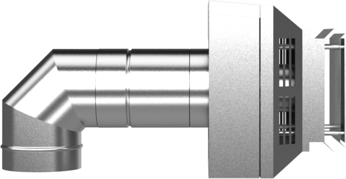 Rinnai R3654 - Flue Kit Horizontal Ember 1 Rinnai R3654 - Flue Kit Horizontal Ember | NZ Depot