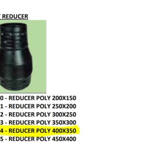 Rinnai R4164 - Reducer Metal 400X350 | NZ Depot