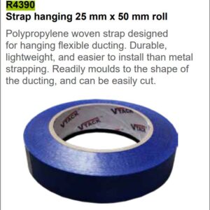 Rinnai R4390 - Strap Hanging 25MM X 50M Roll | NZ Depot