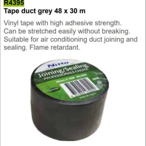 Rinnai R4395 - Tape Duct Grey 48MMX30M | NZ Depot