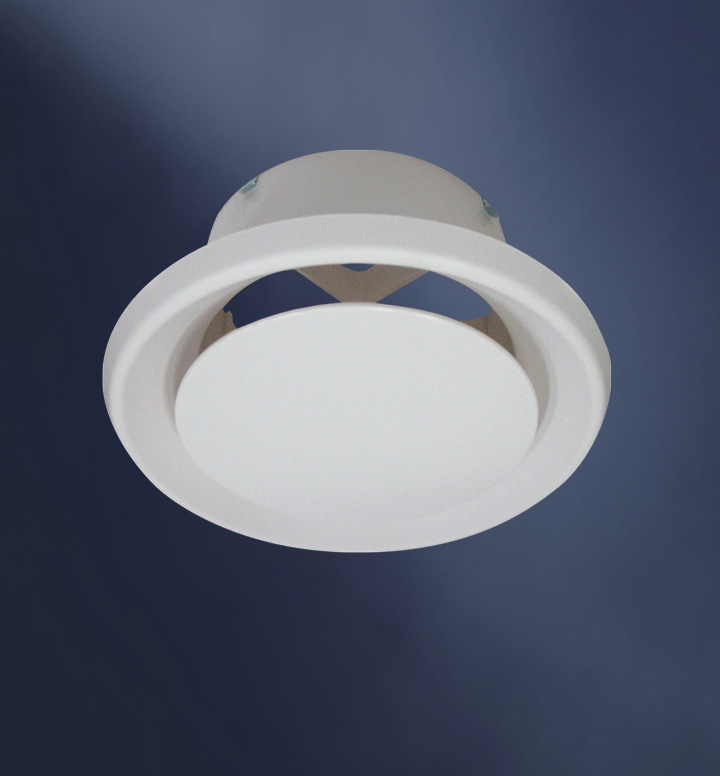 Temperzone RPD Ceiling Diffuser 1 Temperzone RPD Ceiling Diffuser - TZ-TEMPERZONERPDCEILINGDIFFUSER front view | NZ Depot
