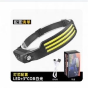 Buy Rechargeable COB LED HeadLamp with Motion Sensor Built-in Battery Online - Home Decor -  - 1 - NZ Depot Delivery