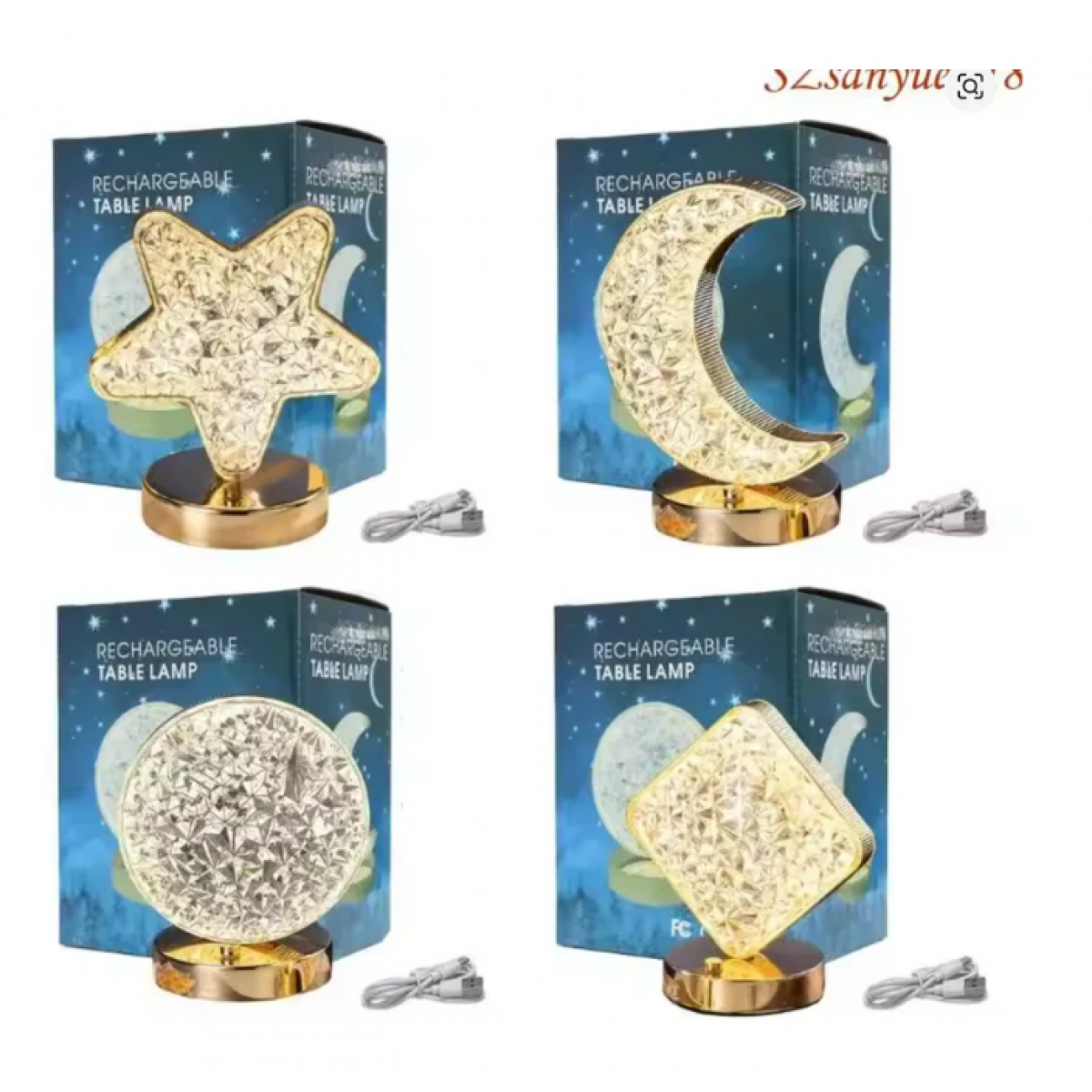 Rechargeable Moon/Round/Square/Star Projection Night Light with Touch Control - Night Light - Home Decor - 3 - NZ DEPOT Bathroom Buy Rechargeable Moon/Round/Square/Star Projection Night Light with Touch Control Online - Home Decor - - 3 - NZ Depot Delivery