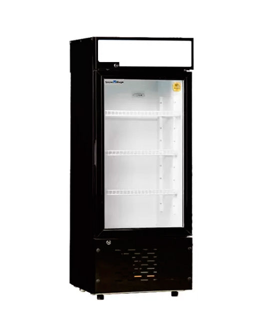 SINGLE DOOR DISPLAY FRIDGE LC-138 | Commercial Refrigeration | Snow Village 1 Buy SINGLE DOOR DISPLAY FRIDGE LC-138 Online - Commercial Commercial Refrigeration - 1 - NZ Depot Delivery