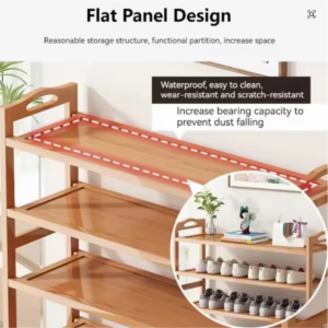 Buy Shoe Rack Bamboo Racks Multi Layered Storage Online - Home Decor -  - 2 - NZ Depot Delivery