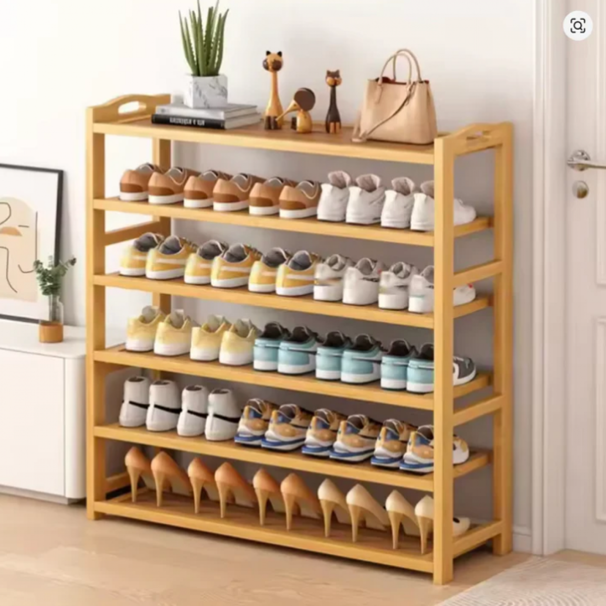 Shoe Rack Bamboo Racks Multi Layered Storage 1 Buy Shoe Rack Bamboo Racks Multi Layered Storage Online - Home Decor - - 1 - NZ Depot Delivery
