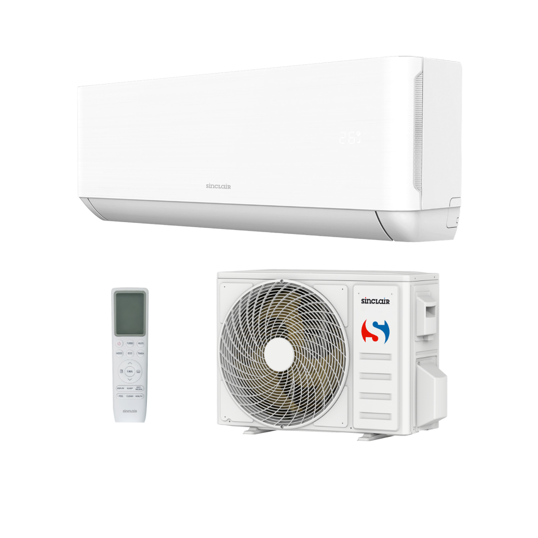 Sinclair Vision Split Rc R32 7.2Kw Set Sinclair Vision Split RC R32 7.2kW Set | Heat Pump 1 Buy Sinclair Vision Split Rc R32 8.2Kw Set Sinclair Vision Split RC R32 8.2kW Set Front View