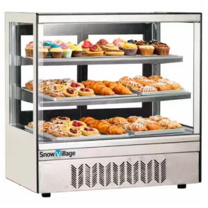 Buy Square Glass Chilled Counter-Top Food Display DG-TZ700 Online - Commercial Fridges - 2 - NZ Depot Delivery