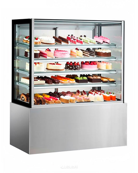 Square Glass Chilled Food Display DG-1800FZH4 - DG-1800FZH4 - Snow Village Commercial Fridge - 3 - NZ Depot Buy Square Glass Chilled Food Display DG-1800FZH4 Online - Commercial Fridges - 3 - NZ Depot Delivery