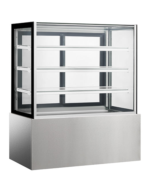 Square Glass Chilled Food Display DG-900FZH3 | Commercial Refrigeration | Snow Village 1 Buy Square Glass Chilled Food Display DG-900FZH3 Online - Commercial Fridges - 1 - NZ Depot Delivery