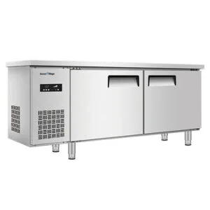 Buy Stainless Double Door Workbench Freezer PLD-18N2 (700MM) Online - Commercial Freezers - 1 - NZ Depot Delivery
