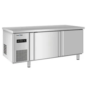 Buy Stainless Double Door Workbench Freezer PLD-18N2F (700MM) Online - Commercial Freezers - 1 - NZ Depot Delivery