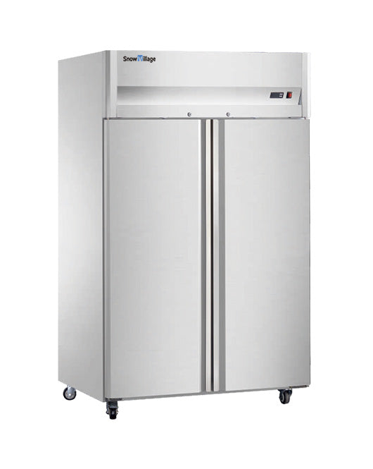 Stainless Steel Double Door Tray Freezer/Fridge CFD-40D2F-K | Commercial Refrigeration | Snow Village 1 Buy Stainless Steel Double Door Tray Freezer/Fridge CFD-40D2F-K Online - Commercial Freezers - 1 - NZ Depot Delivery