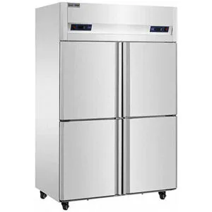 Buy Stainless Steel Four Door Freezer/Fridge CFD-40D4F Online - Commercial Freezers - 1 - NZ Depot Delivery