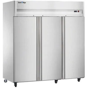 Buy Stainless Steel Triple Door Tray Freezer/Fridge CFD-60D3F-K Online - Commercial Freezers - 1 - NZ Depot Delivery