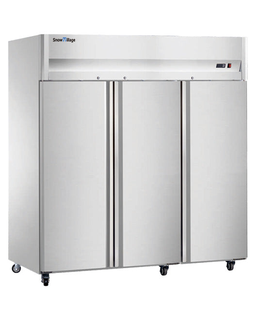 Stainless Steel Triple Door Tray Freezer/Fridge CFD-60D3F-K | Commercial Refrigeration | Snow Village 1 Buy Stainless Steel Triple Door Tray Freezer/Fridge CFD-60D3F-K Online - Commercial Freezers - 1 - NZ Depot Delivery