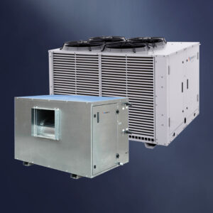 Temperzone Standard Split Ducted Large Capacity - TZ-TEMPERZONESTANDARDSPLITDUCTEDLARGE front view | NZ Depot