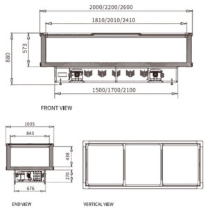 Buy Supermarket Island Freezer SD/SC-2000K Online - Commercial Freezers - 2 - NZ Depot Delivery