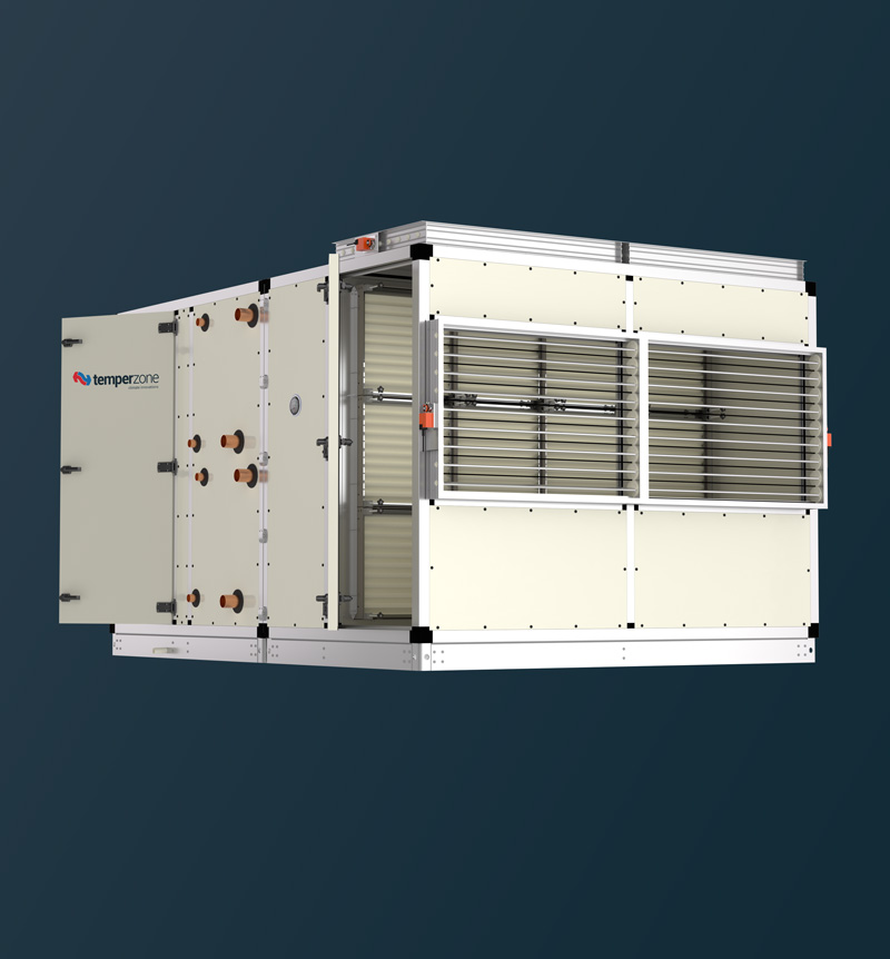 Temperzone Clever MT Air Handling Units 1 Temperzone Clever MT Air Handling Units - TZ-TEMPERZONECLEVERMTAIRHANDLINGUNITS front view | NZ Depot