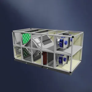 Temperzone Clever MXR Air Handling Units - TZ-TEMPERZONECLEVERMXRAIRHANDLINGUNIT front view | NZ Depot
